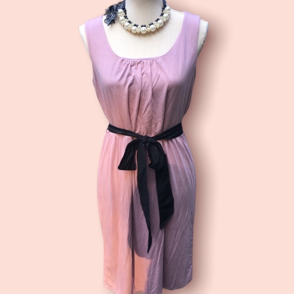 Ann Taylor Loft dust pink dress - Picture 3 of 9